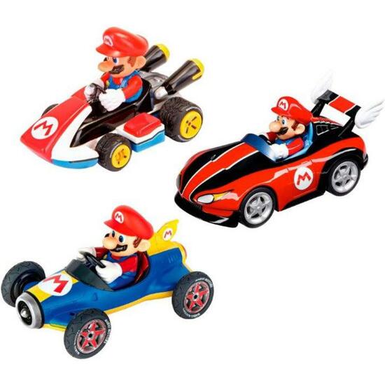 PACK 3 COCHES MARIO COLLECTION 1:43 image 0