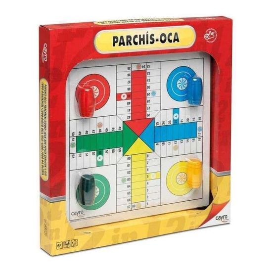 PARCHIS-OCA MADERA C/ACC.33X33 CM. image 0
