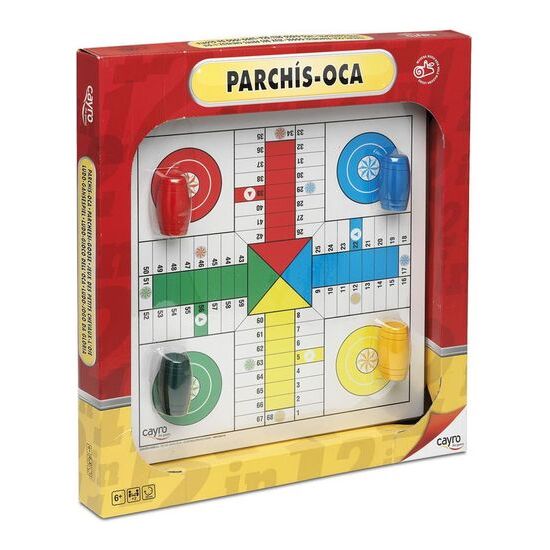 PARCHIS-OCA MADERA C/ACC.33X33 CM. image 1