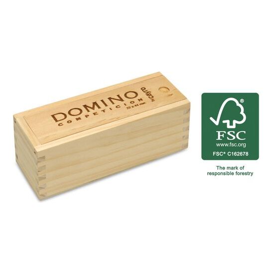 DOMINO COMPETICION CAJA MADERA FSC image 0