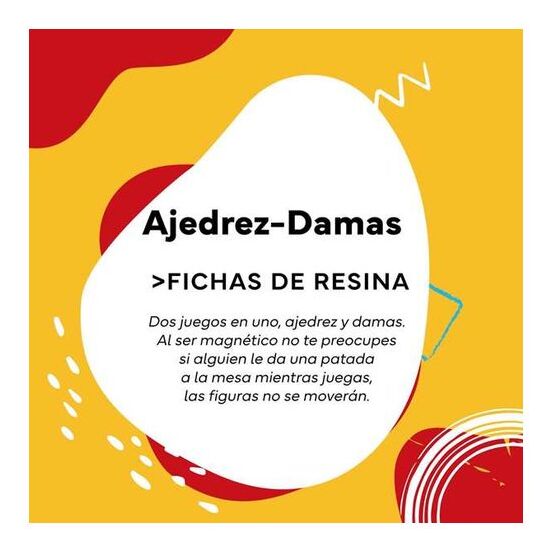 AJEDREZ-DAMAS MAGNETICO image 6