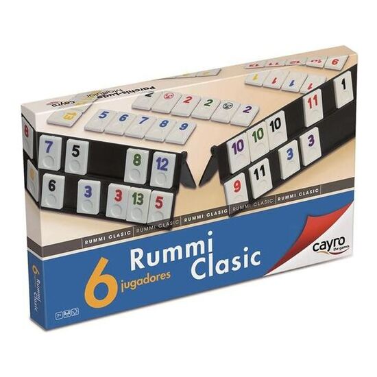 JUEGO RUMMI CLASIC 6 JUGADORES image 0