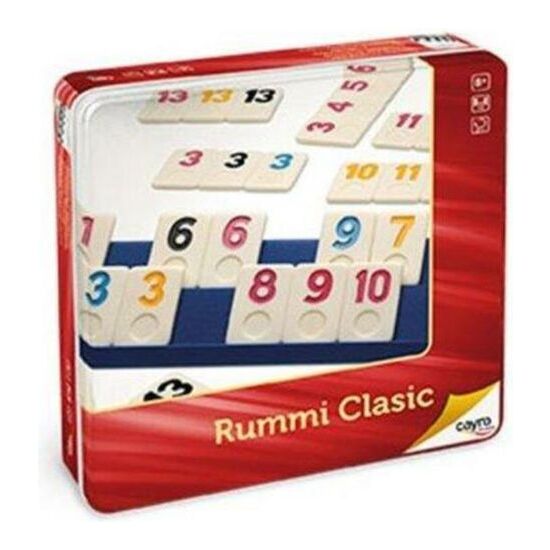 JUEGO RUMMI CLASIC CAJA METAL image 0