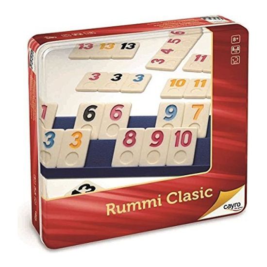 JUEGO RUMMI CLASIC CAJA METAL image 1