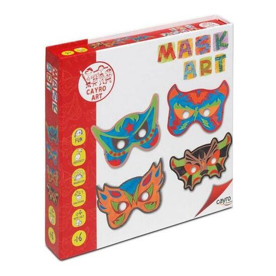 SET MASK ART HEROES image 0