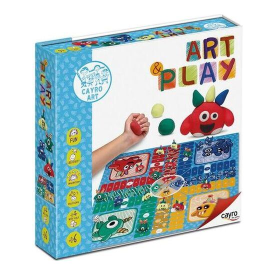 JUEGO ART & PLAY PARCHIS MONSTRUOS image 0