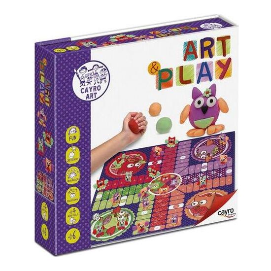 JUEGO ART & PLAY PARCHIS BUHOS image 0