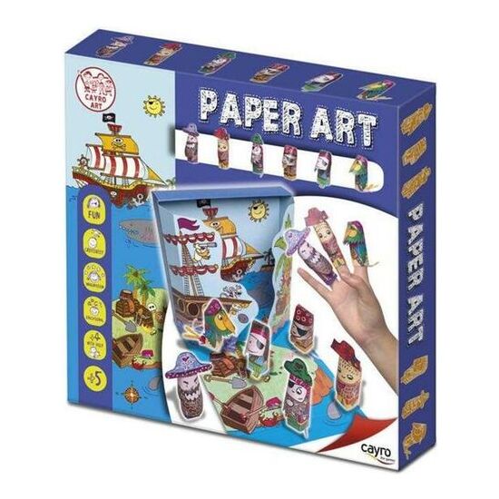 JUEGO PAPER ART PIRATES image 0