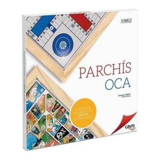 PARCHIS OCA MADERA CON CRISTAL image 0