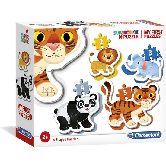 PUZZLE PROGRESIVO ANIMALES SALVAJES image 0