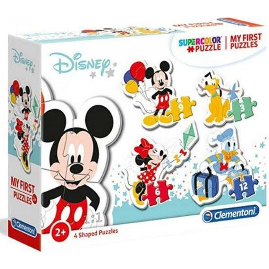 4 PUZZLES PROGRESIVOS MICKEY MOUSE image 0