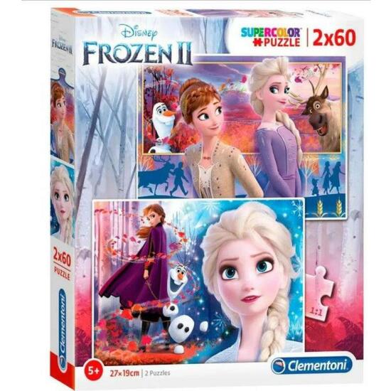 PUZZLE 2X60 PZAS. FROZEN II image 0