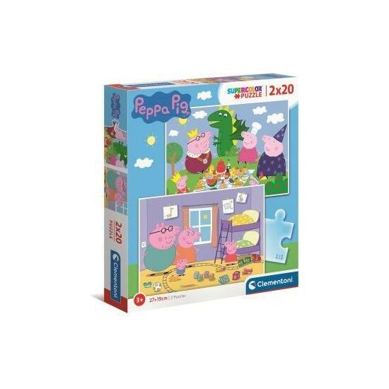 PUZZLE 2X20 PZAS. PEPPA PIG image 0