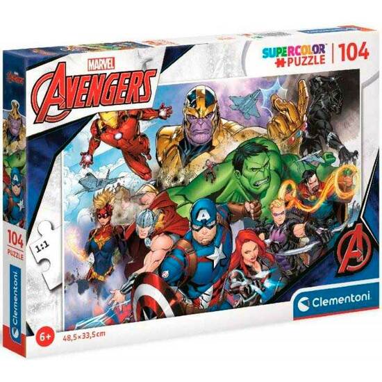 PUZZLE 104 PZAS. VENGADORES MARVEL image 0