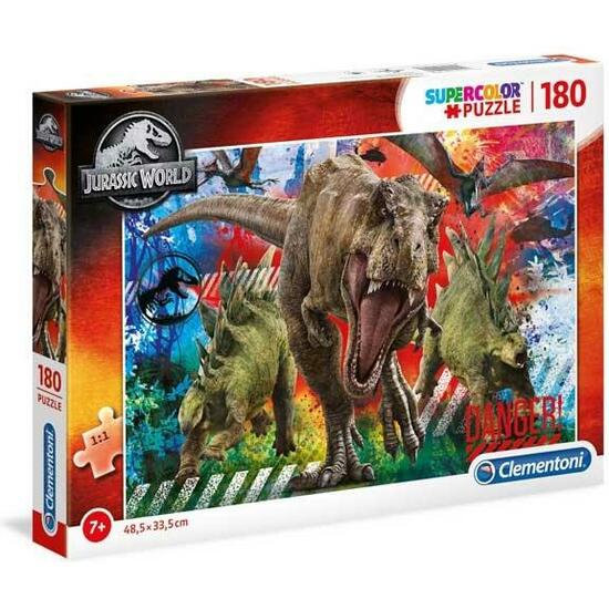 PUZZLE 180 PZAS. JURASSIC WORLD image 0