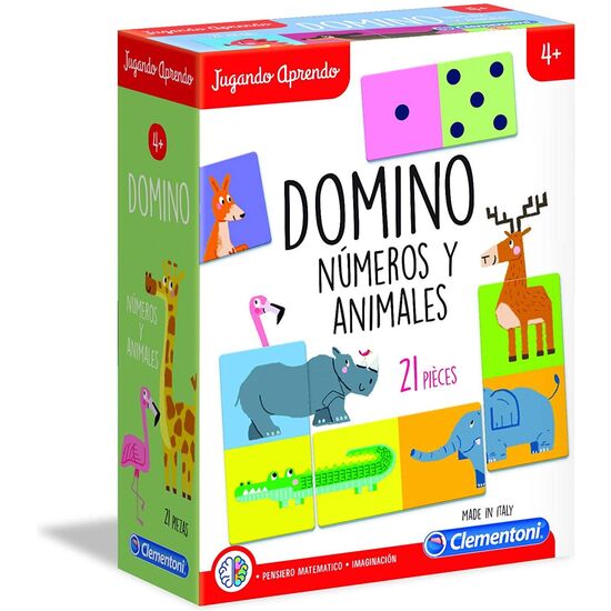 DOMINO NUMEROS Y ANIMALES image 0