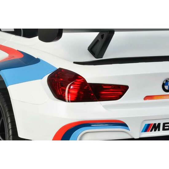 COCHE BMW M6 GT3 12V BLANCO 3 VELOC image 3