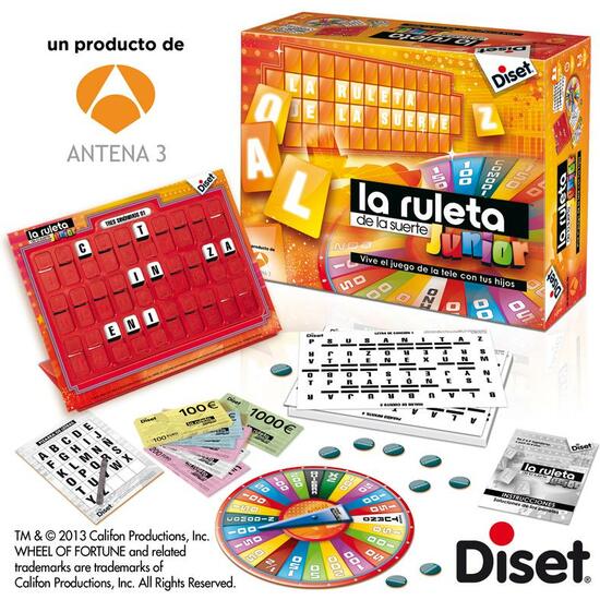 JUEGO LA RULETA DE LA SUERTE JUNIOR image 0