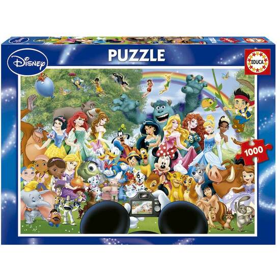 PUZZLE 1000 PZAS. MUNDO DISNEY image 0