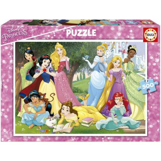 PUZZLE 500 PZAS. PRINCESAS DISNEY image 0