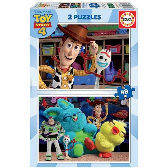 TOY STORY PUZZLE DOBLE 2X48 image 0