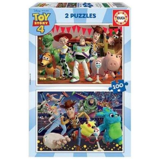 TOY STORY PUZZLE DOBLE 2X100 image 0