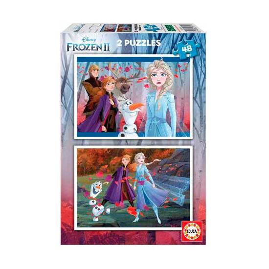 PUZZLE 2X48 PZAS. FROZEN II image 0