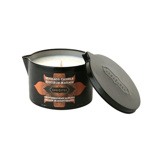 KAMASUTRA MASSAGE CANDLE MEDITERRANEAN ALMOND image 1