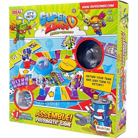 SUPER ZINGS JUEGO DE MESA MR. KING RARE - ASSEMBLE image 1