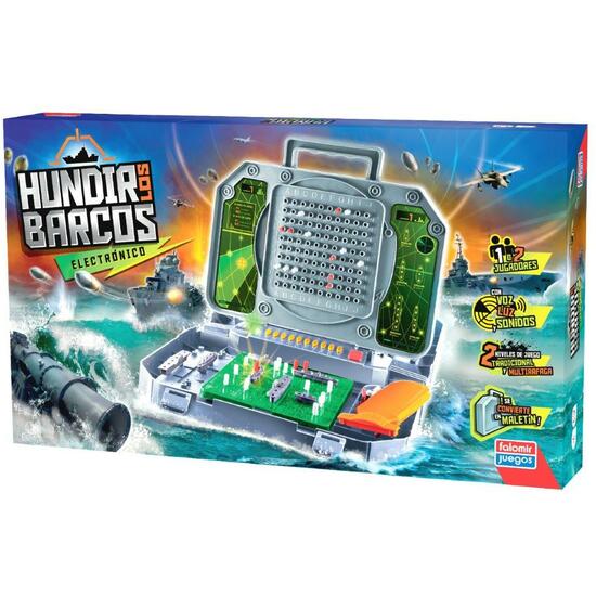 JUEGO HUNDIR LOS BARCOS ELECTRONICO image 0