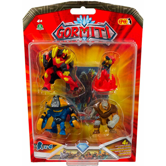 SET 4 FIGURAS 5 CM. GORMITI S-1 image 3