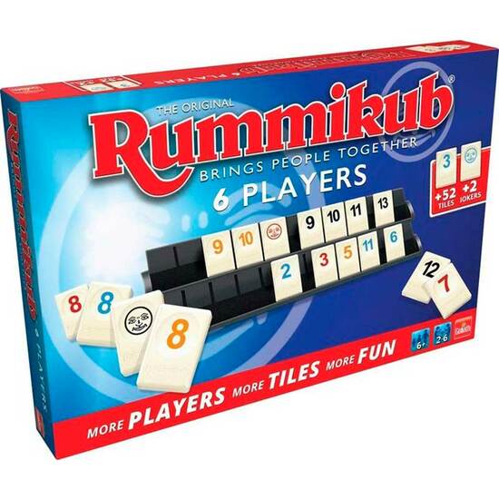 JUEGO RUMMIKUB ORIGINAL 6 JUGADORES image 0