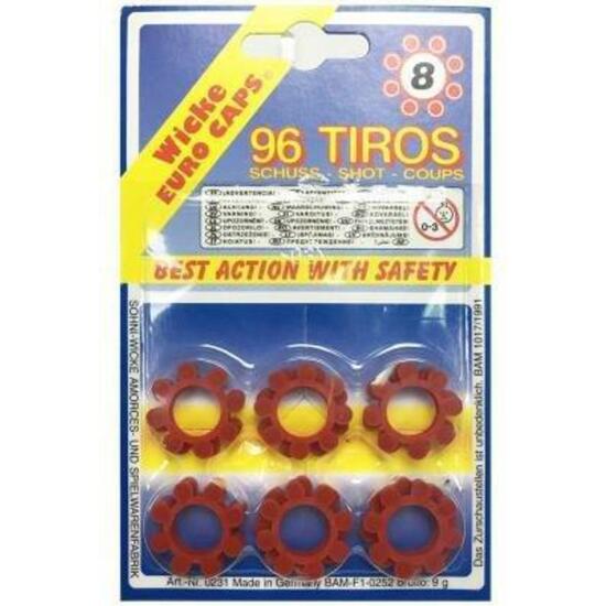 BLISTER 12 RUEDAS FULMINANTES 8 TIR image 0