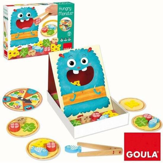 JUEGO HUNGRY MONSTER MADERA image 0