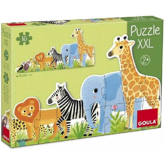 PUZZLE XXL 16 PZAS. SELVA image 0