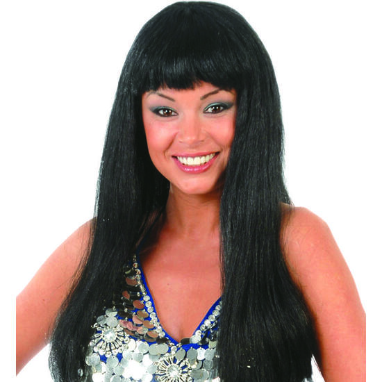 PELUCA NEGRA MELENAS image 0