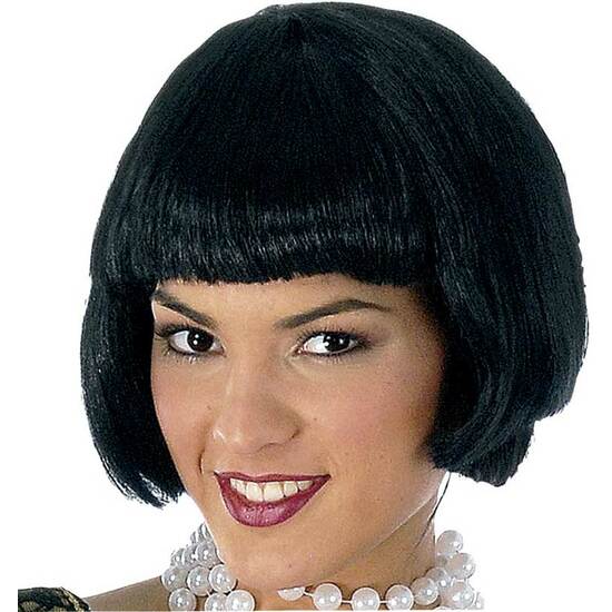 PELUCA CORTA NEGRA CABARET image 0