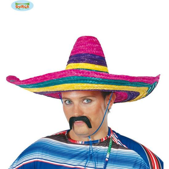 SOMBRERO MEJICANO MULTICOLOR 55 CM image 0