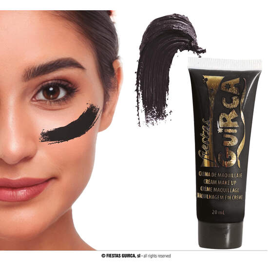 TUBO MAQUILLAJE CREMA NEGRO 20 ML  image 0