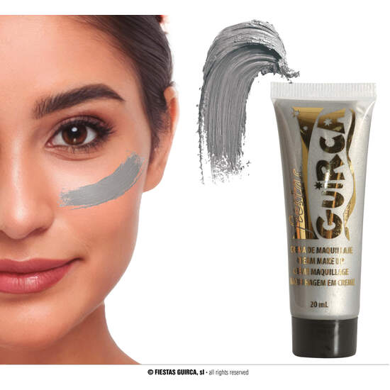 TUBO MAQUILLAJE CREMA PLATA 20 ML BLISTER image 0