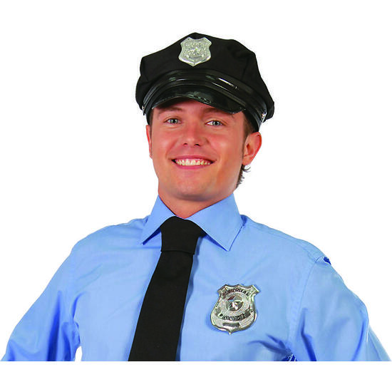 PLACA POLICIA METALICA image 0