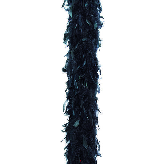 BOA PLUMAS NEGRA 1,80 METROS image 0