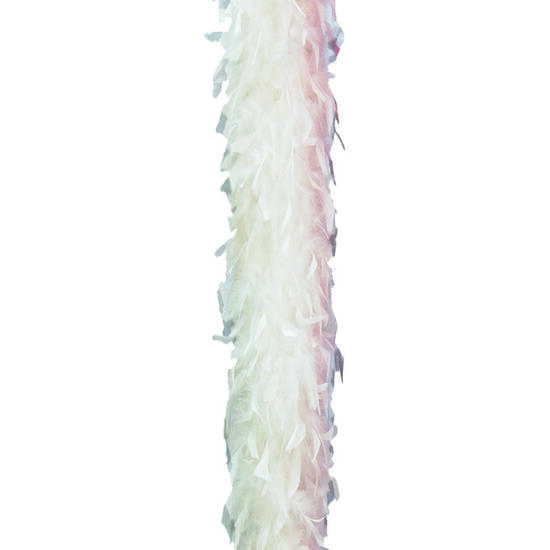 BOA PLUMAS BLANCA 1.80 METROS image 0