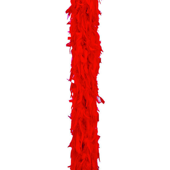 BOA PLUMAS ROJA 1,80 METROS image 0