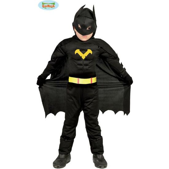 DISFRAZ BLACK HERO 7-9 AÑOS image 0