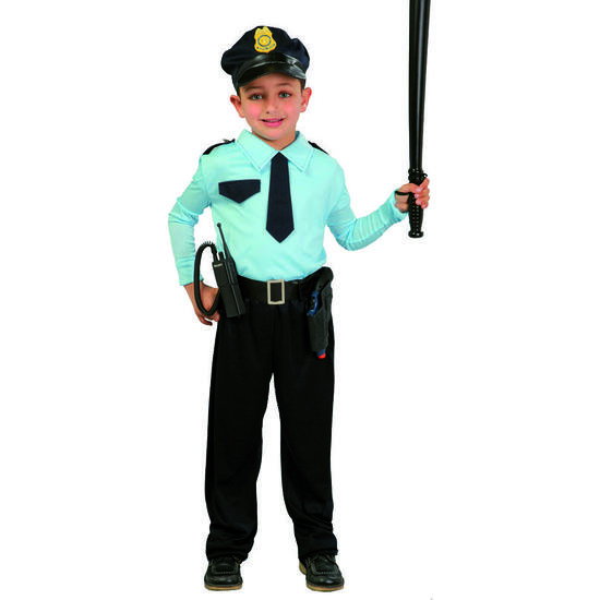 DISFRAZ POLICIA 7-9 AÑOS image 0
