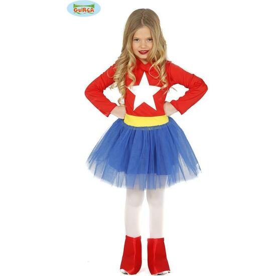 DISFRAZ SUPER CHICA 5-6 AÑOS image 0