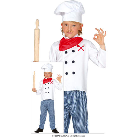 DISFRAZ COCINERO 5-6 AÑOS image 0