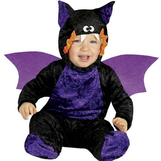DISFRAZ MURCIELAGO MORADO 12-24 MES image 0