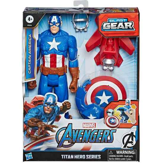 FIGURA TITAN CAP.AMERICA BLAST GEAR image 0
